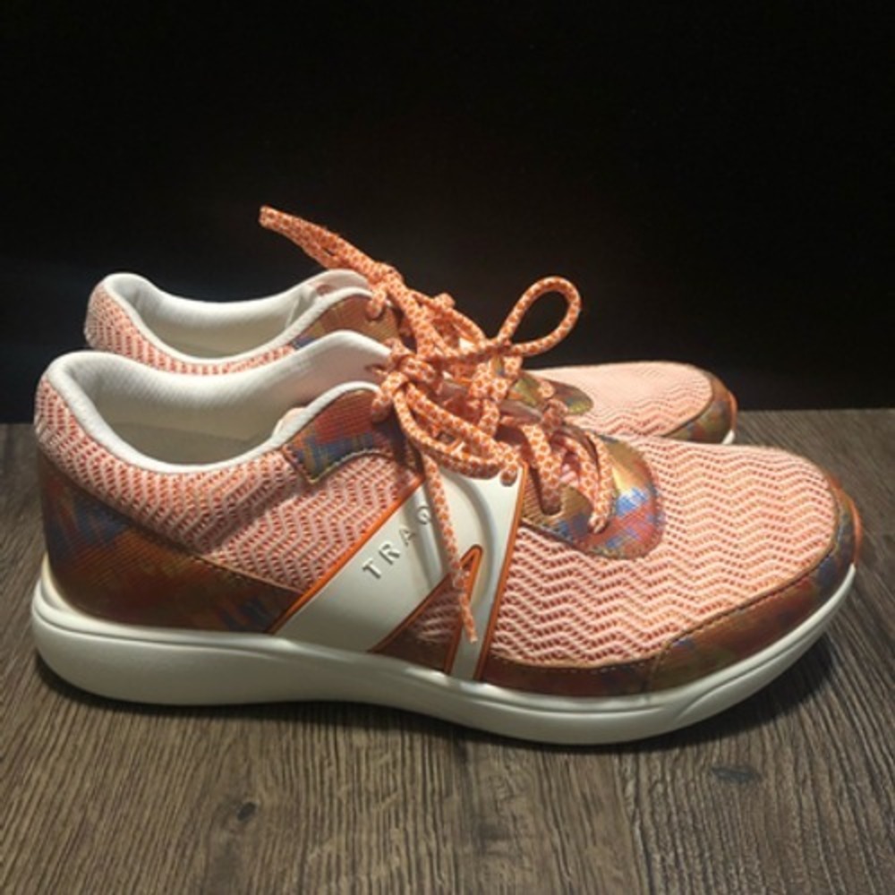 Traq Womens Qarma Walking Shoes Multicolor AR 5800 Lace Up Mesh 7-7.5M EUR 37